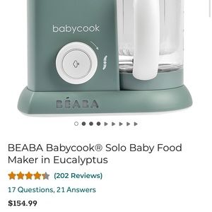 Beaba baby food maker